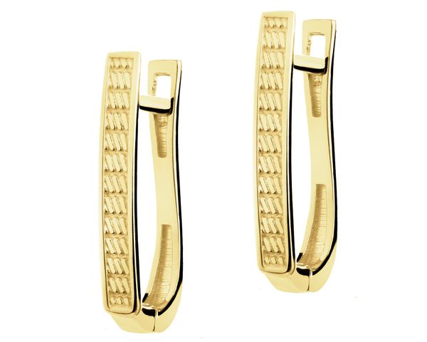 Złote kolczyki. Żółte kolczyki Apart, złote. Za 1,029.00 zł.