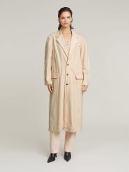 G-Star Płaszcz przejściowy w kolorze beżowym rozmiar: M. Brązowe płaszcze G-Star, m, bez wzorów, z bawełny, bez kaptura. Za 361.99 zł.