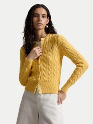 Polo Ralph Lauren Kardigan 211971868507 Żółty ciemny Slim Fit. Żółte kardigany Polo Ralph Lauren, xl, bez wzorów, z bawełny. Za 1,199.00 zł.