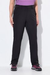 Damskie Spodnie softshell super cienkie regulowany dół wygodny pas. Czarne spodnie narciarskie Ulla Popken, plus size, bez wzorów, z elastanu, trekkingowe. Za 223.99 zł.