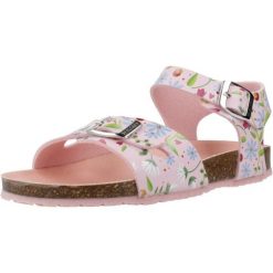 Sandały PABLOSKY 439674P Rose. Czerwone sandały PABLOSKY, bez wzorów, ze skóry, bez obcasa, bez zapięcia. Za 188.99 zł.