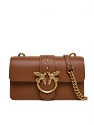 PINKO Torebka Love One Mini ST.CL Al 25-26 PLTT 105856 A0F1 Brązowy. Brązowe torebki klasyczne Pinko, bez wzorów, ze skóry, bez dodatków. Za 1,199.00 zł.