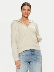 Tommy Jeans Bluza Flag DW0DW19729 Beżowy Regular Fit. Brązowe bluzy Tommy Jeans, xs, bez wzorów, z bawełny, bez kaptura. Za 259.99 zł.