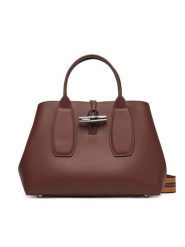 Longchamp Torebka 10058HCN Brązowy. Brązowe torebki klasyczne Longchamp, bez wzorów, ze skóry, bez dodatków. Za 1,879.00 zł.