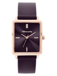 Tamaris Zegarek kwarcowy w kolorze różowozłoto-fioletowym rozmiar: onesize. Różowe, analogowe zegarki Tamaris, metalowe. Za 130.99 zł.