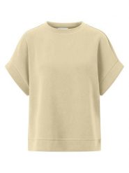 Rich & Royal Koszulka w kolorze beżowym rozmiar: XL. Brązowe bluzki Rich & Royal, xl, bez wzorów, bez kołnierzyka, bez ramiączek. Za 144.95 zł.