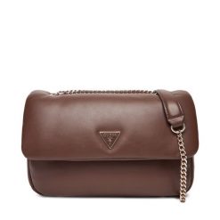 Torebka Guess. Brązowe torebki klasyczne Guess, z aplikacjami, bez dodatków. Za 499.99 zł.