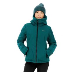 Damska kurtka narciarska Protest Mercury. Niebieskie kurtki narciarskie Protest, bez wzorów, bez kaptura, narciarskie. Za 921.50 zł.