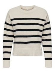 ONLY Sweter w kolorze czarnym rozmiar: XL. Czarne swetry Only, xl, bez wzorów, bez ramiączek. Za 74.95 zł.