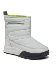 Roxy Botki ARJB700749 Biały. Białe botki Roxy, bez wzorów, z materiału, bez obcasa, na płaskiej podeszwie, bez zapięcia. Za 749.99 zł.