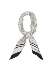 Elisabetta Franchi Apaszka FO-01F-67E2-V70 Kremowy. Białe rękawiczki Elisabetta Franchi, bez wzorów, z jedwabiu. Za 299.99 zł.