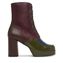 Botki Fly London. Botki Fly London, bez wzorów, bez obcasa, na słupku, bez zapięcia. Za 1,109.00 zł.