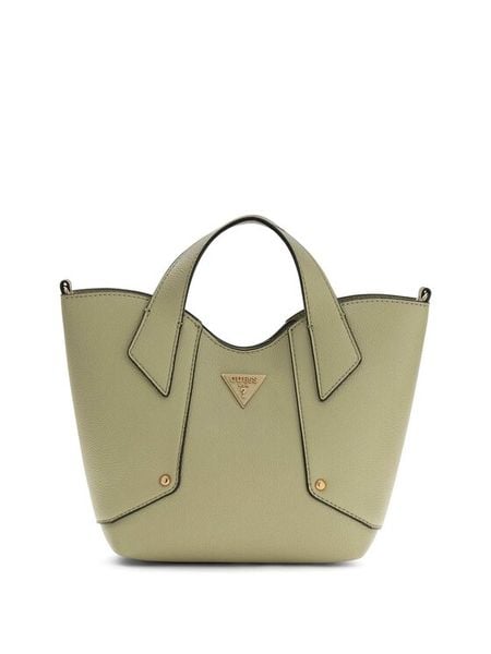 Guess Torebka Darcy Mini HWBG99 14750 Zielony. Zielone torebki klasyczne Guess, z aplikacjami, ze skóry, bez dodatków. Za 323.99 zł.
