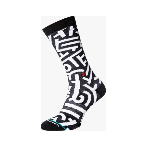 Stance Skarpety Anthem Aaron De La Cruz Mens , czarny, rozmiar L. Czarne skarpety Stance, bez wzorów, z bawełny. W wyprzedaży za 49.99 zł.