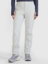 4F Spodnie trekkingowe w kolorze szarym rozmiar: XS. Szare spodnie dresowe 4f, xs, bez wzorów, z materiału, outdoorowe. Za 91.77 zł.