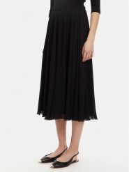 Marella Spódnica maxi Brado 2523106011 Czarny Regular Fit. Czarne spódnice Marella, bez wzorów, z wiskozy, maxi. Za 1,239.00 zł.