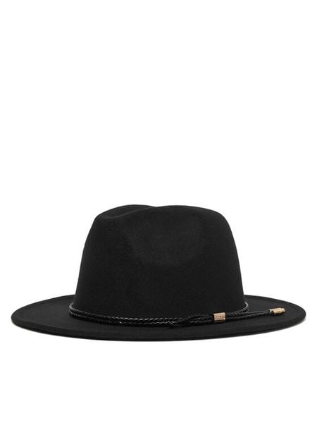 Guess Kapelusz AW5642 WOL01 Czarny. Czarne kapelusze Guess, z aplikacjami, z poliesteru. Za 234.99 zł.