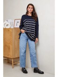 Soft Cashmere Sweter w kolorze granatowym rozmiar: 38/40. Niebieskie swetry Soft Cashmere, bez wzorów, z kaszmiru, bez ramiączek. Za 104.99 zł.