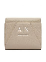 Armani Exchange Portfel XW002819 AF26569 U6208 Beżowy. Brązowe portfele Armani Exchange, bez wzorów, ze skóry. Za 299.99 zł.