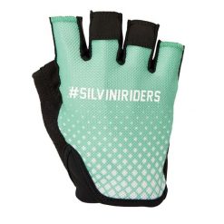 Krótkie rękawice Silvini Varena. Niebieskie rękawiczki Silvini, bez wzorów, sportowe. Za 191.00 zł.