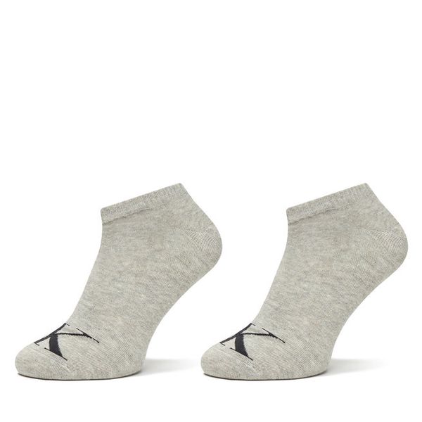 Skarpety krótkie Calvin Klein Jeans. Szare skarpety Calvin Klein Jeans, bez wzorów, z jeansu. Za 59.99 zł.