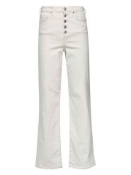 True Religion Dżinsy - Regular fit - w kolorze białym rozmiar: W24. Białe jeansy True Religion, z aplikacjami, z podwyższonym stanem. Za 153.71 zł.