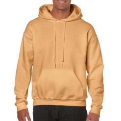 Bluza Z Kapturem Dla Dorosłych Unisex Heavy Blend. Czerwone bluzy GILDAN, m, bez wzorów, z bawełny, z kapturem. Za 83.99 zł.