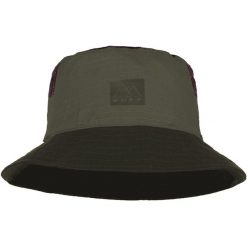 Kapelusz BUFF SUN BUCKET HAT HAK. Zielone kapelusze Buff, bez wzorów. W wyprzedaży za 85.46 zł.
