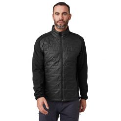 Kurtka Helly Hansen Lifa Loft Hybrid Insulator Jacket Czarna. Czarne kurtki narciarskie Helly Hansen, m, bez wzorów, bez kaptura, narciarskie. W wyprzedaży za 659.00 zł.