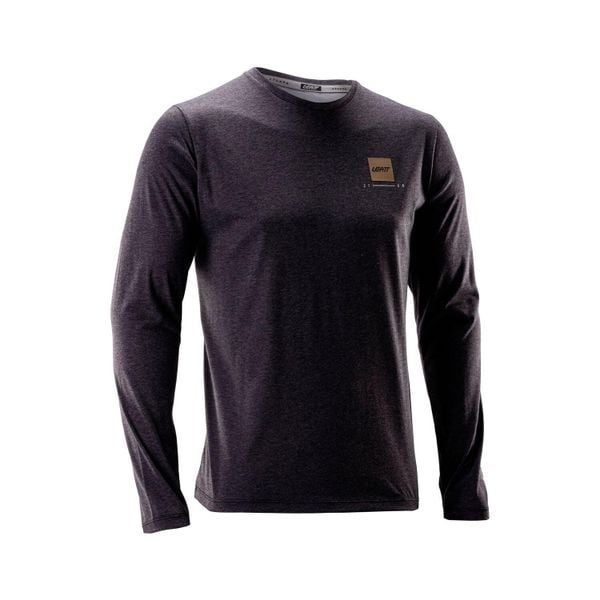 Bluza rowerowa Leatt MTB Gravity 3.0 Long Sleeve. Czarne bluzy LEATT, m, bez wzorów, z bawełny, bez kaptura. Za 289.99 zł.