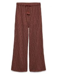 Vero Moda Spodnie w kolorze brązowym rozmiar: L. Brązowe spodnie materiałowe Vero Moda, l, bez wzorów, z materiału. Za 96.14 zł.