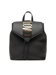 LOVE MOSCHINO Plecak JC4229PP0MKC0000 Czarny. Czarne plecaki Love Moschino, bez wzorów, ze skóry. Za 619.99 zł.