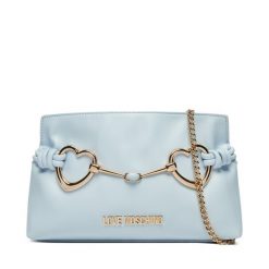 Torebka LOVE MOSCHINO. Niebieskie torebki klasyczne Love Moschino, bez wzorów, bez dodatków. Za 499.99 zł.