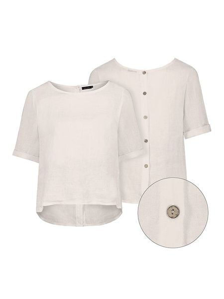 Eight2Nine Bluzka w kolorze beżowym rozmiar: L/XL. Brązowe bluzki Eight2Nine, l, bez wzorów, bez kołnierzyka, bez ramiączek. Za 78.84 zł.