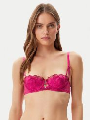 Guess Biustonosz z fiszbiną O5GC10 KCQ80 Czerwony. Czerwone biustonosze Guess, z aplikacjami, z syntetyku. Za 219.99 zł.
