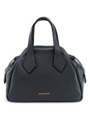 Mia Tomazzi Skórzana torebka "Omenoni" w kolorze czarnym - 28 x 21 x 13 cm rozmiar: onesize. Czarne torby na ramię Mia Tomazzi, bez wzorów, z materiału, przez ramię, bez dodatków. Za 274.99 zł.