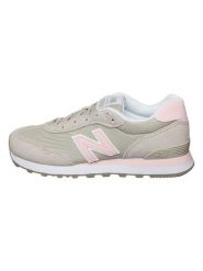 New Balance Skórzane sneakersy "515" w kolorze jasnozielono-jasnoróżowym rozmiar: 38. Różowe trampki New Balance, bez wzorów, ze skóry, bez zapięcia. Za 311.85 zł.