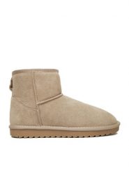 DeeZee Śniegowce DZ-79 Khaki. Brązowe trapery i śniegowce DeeZee, ze skóry. Za 249.99 zł.