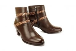 PIAZZA 962262-2 brown, botki damskie. Brązowe botki Piazza, na zimę, bez wzorów, bez obcasa, na obcasie, bez zapięcia. Za 429.90 zł.