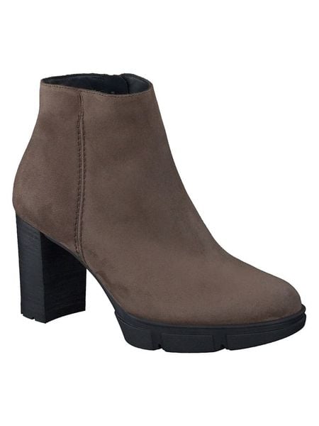 Paul Green Skórzane botki w kolorze brązowym rozmiar: 42. Brązowe botki Paul Green, bez wzorów, ze skóry, bez obcasa, bez zapięcia. Za 410.94 zł.