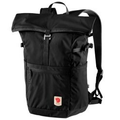 Plecak miejski High Coast Foldsack 24. Czarne plecaki Fjällräven, bez wzorów. Za 377.99 zł.