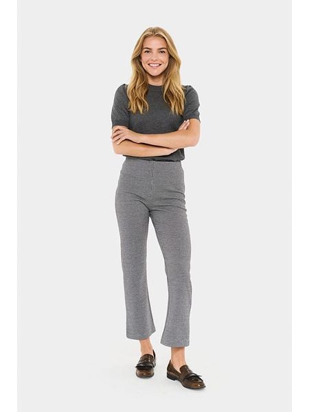 SAINT TROPEZ Spodnie w kolorze szarym rozmiar: S. Szare spodnie materiałowe Saint Tropez, s, bez wzorów, z materiału. Za 134.95 zł.