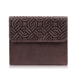 Portfel damski skórzany vintage brązowy mały z RFID Paolo Peruzzi T-114-HBR. Brązowe portfele PAOLO PERUZZI, bez wzorów, ze skóry. Za 69.00 zł.