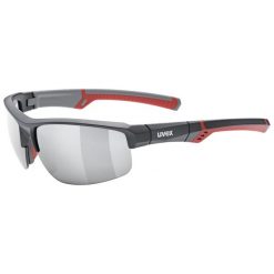 Okulary przeciwsłoneczne dla dorosłych Uvex Sportstyle 226, kategoria 3. Czarne okulary przeciwsłoneczne UVEX, bez wzorów, sportowe. Za 147.96 zł.