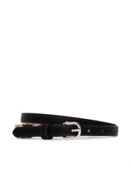 Guess Pasek BW9364 P6315 Czarny. Czarne paski Guess, z aplikacjami, ze skóry. Za 194.99 zł.