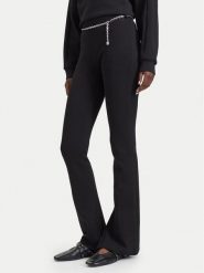 HUGO Spodnie materiałowe Nenrietta 50567273 Czarny Slim Fit. Czarne spodnie materiałowe Hugo, m, bez wzorów, z materiału. Za 749.99 zł.