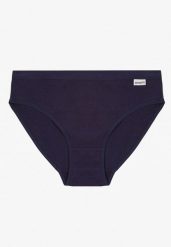 Granatowe Bawełniane Majtki Typu Figi Lanadwen. Niebieskie figi Renee, xl, bez wzorów, z bawełny. Za 4.99 zł.