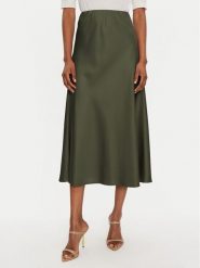 United Colors Of Benetton Spódnica midi 4Y5CD003Q Zielony Regular Fit. Zielone spódnice United Colors of Benetton, m, bez wzorów, z syntetyku, midi. Za 329.99 zł.
