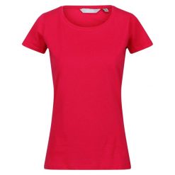T-shirt Damski Carlie. Czerwone t-shirty Regatta, m, bez wzorów, bez kołnierzyka, bez ramiączek. Za 69.99 zł.