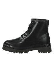 GANT Footwear Skórzane botki "Aligrey" w kolorze czarnym rozmiar: 38. Czarne botki GANT Footwear, bez wzorów, ze skóry, bez obcasa, bez zapięcia. Za 416.95 zł.